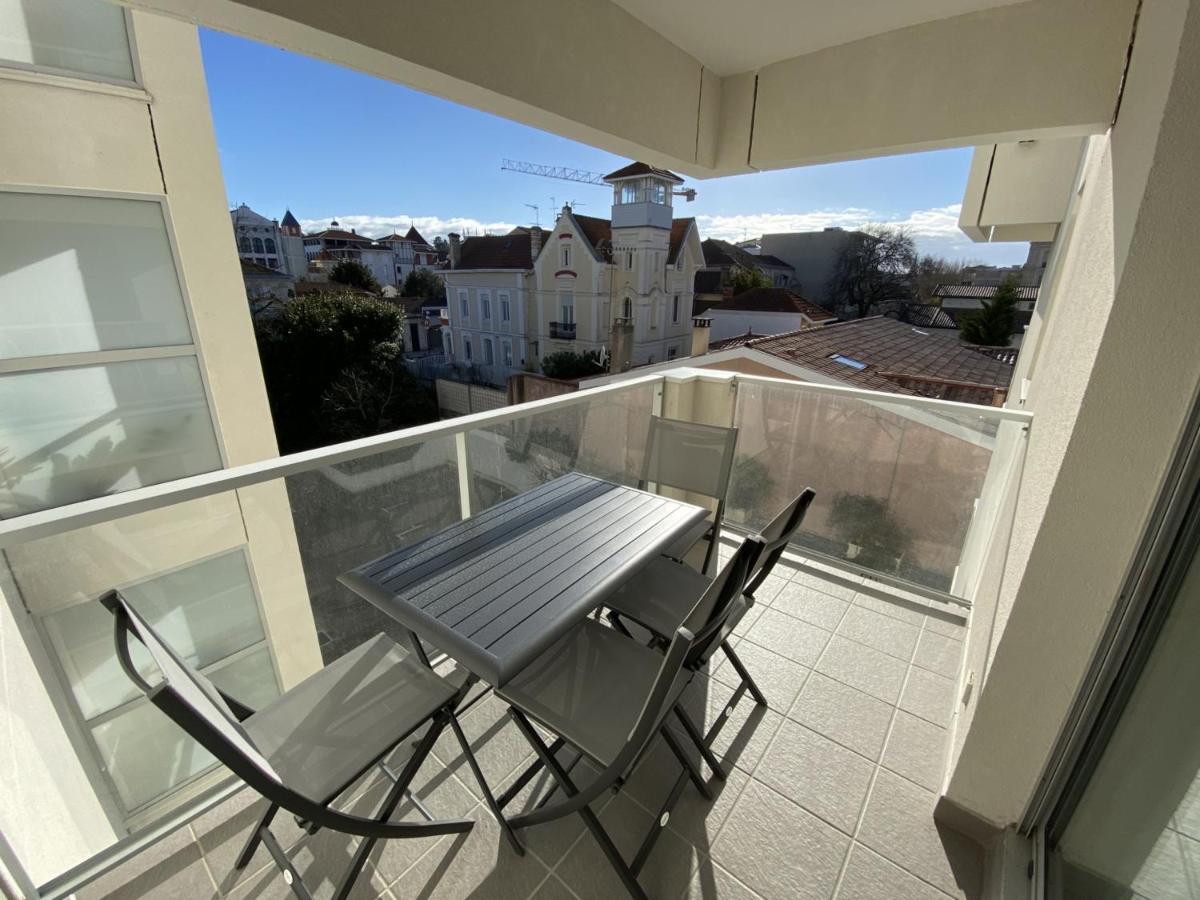Studio Neuf En Front De Mer Avec Terrasse Et Parking, Ideal Pour 3 Personnes - Fr-1-474-147 Arcachon Exteriér fotografie