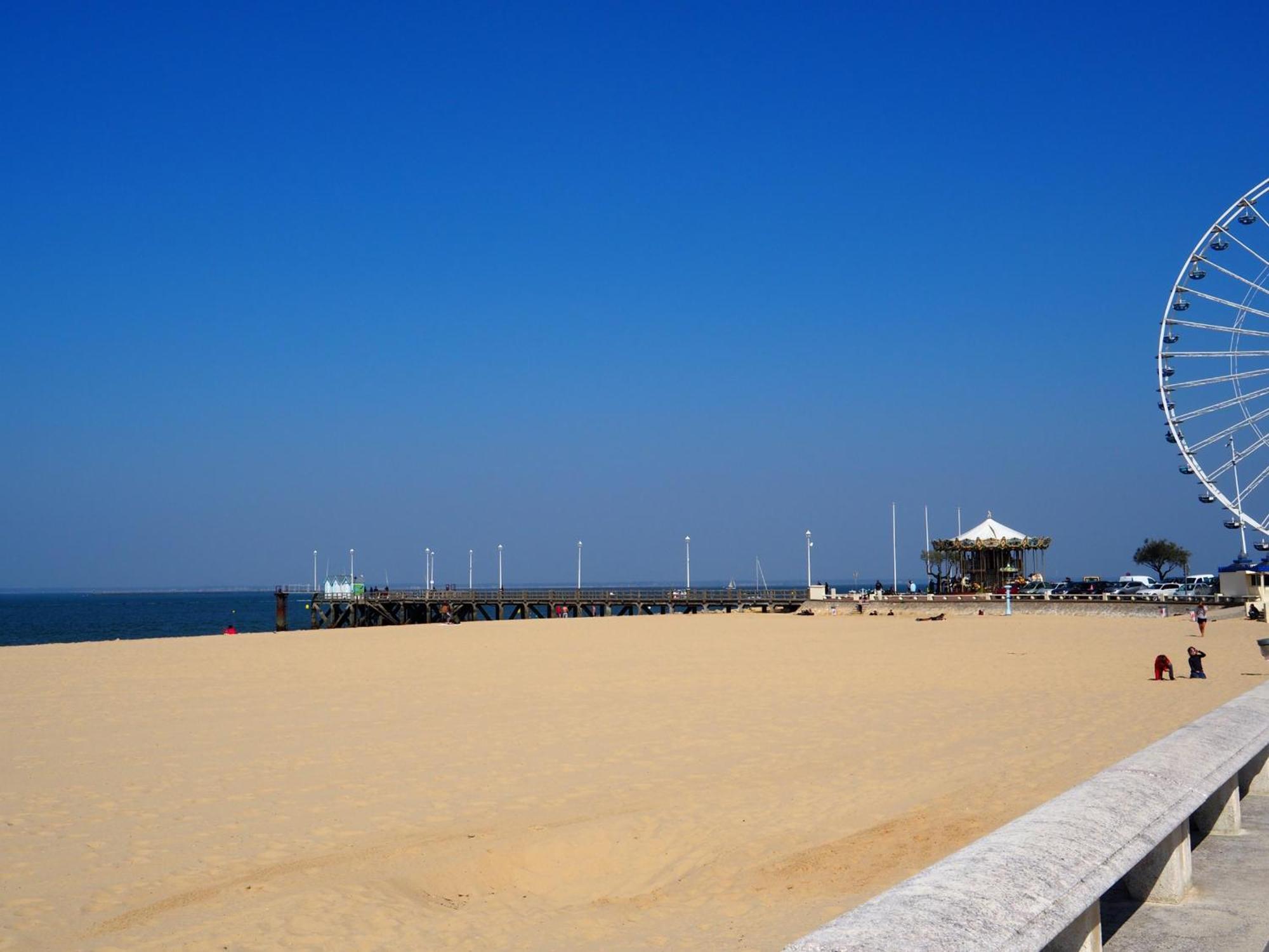 Studio Neuf En Front De Mer Avec Terrasse Et Parking, Ideal Pour 3 Personnes - Fr-1-474-147 Arcachon Exteriér fotografie