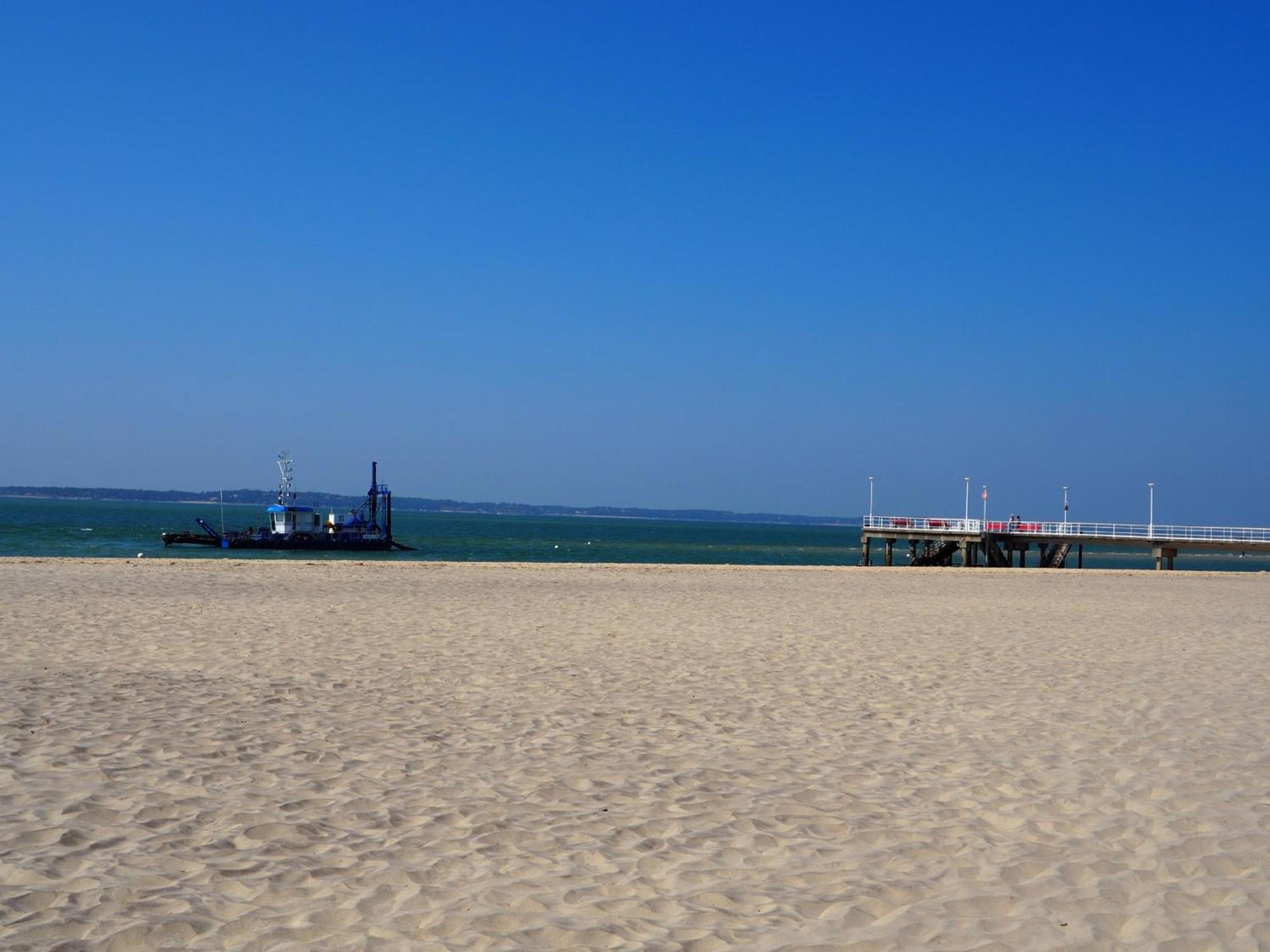 Studio Neuf En Front De Mer Avec Terrasse Et Parking, Ideal Pour 3 Personnes - Fr-1-474-147 Arcachon Exteriér fotografie